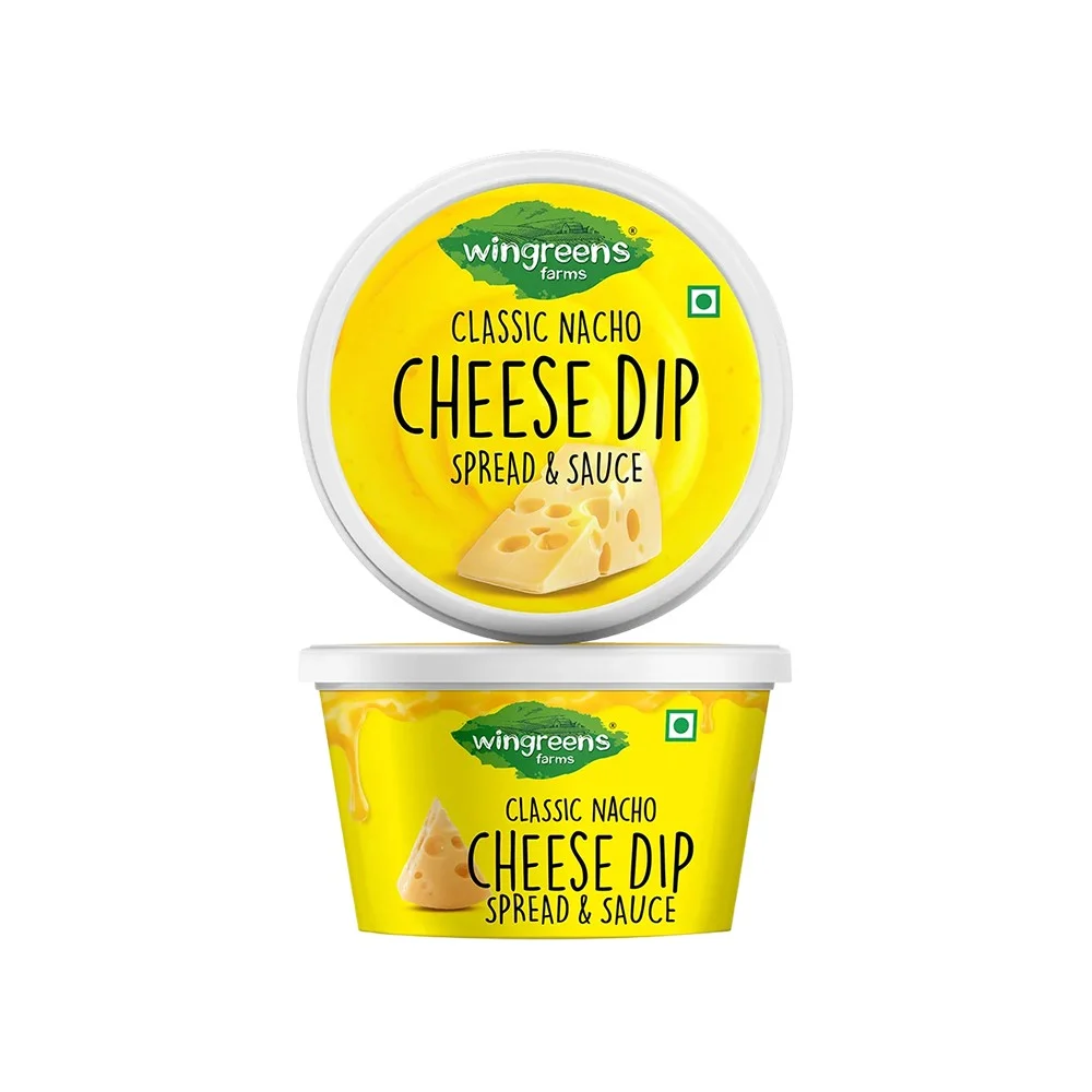 Wingreens Farms Classic Nacho Cheese Dip + Multigrain Baked Flat Bread Sticks Combo